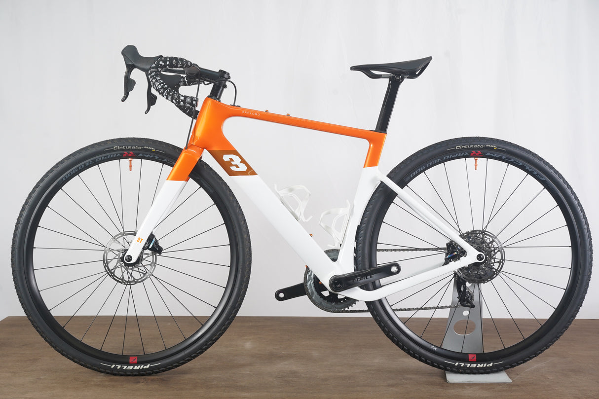 51cm 3T Exploro RaceMax SRAM Force AXS Fulcrum 12 Speed Disc Carbon CX Bike