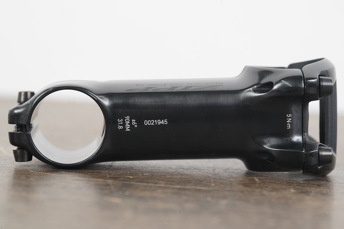 Zipp Service Course SL 90mm ±6 Degree Alloy Stem 128g 1 1/8" 31.8mm