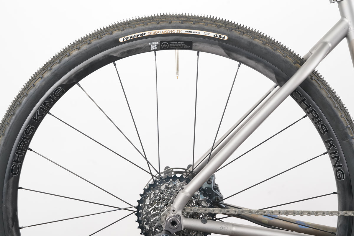 NEW 52cm Moots Routt RSL Force AXS Chris King R45 Titanium Gravel Disc Bike