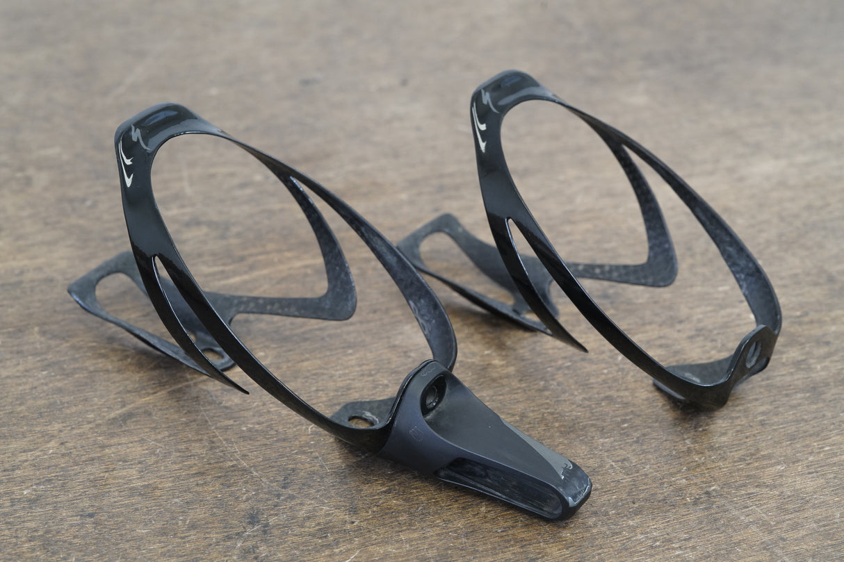 (2) Specialized S-WORKS Rib Cage II Carbon Water Bottle Cages 52g