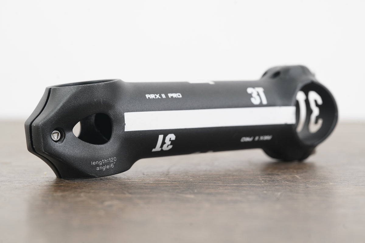 3T ARX II Pro 120mm ±6 Degree Alloy Road Stem 149g 1 1/8" 31.8mm