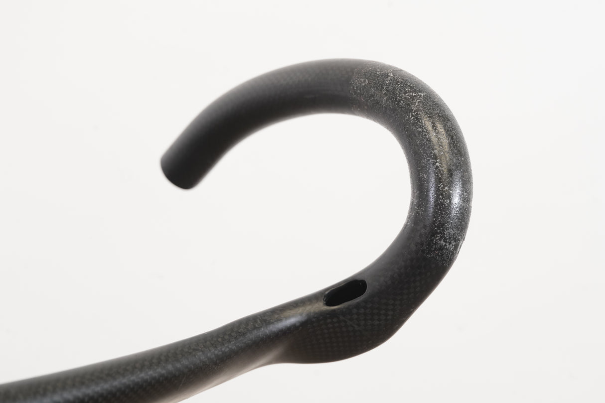 38cm Generic 100mm -6 Degree Integrated Carbon Barstem Handlebar 1 1/8"