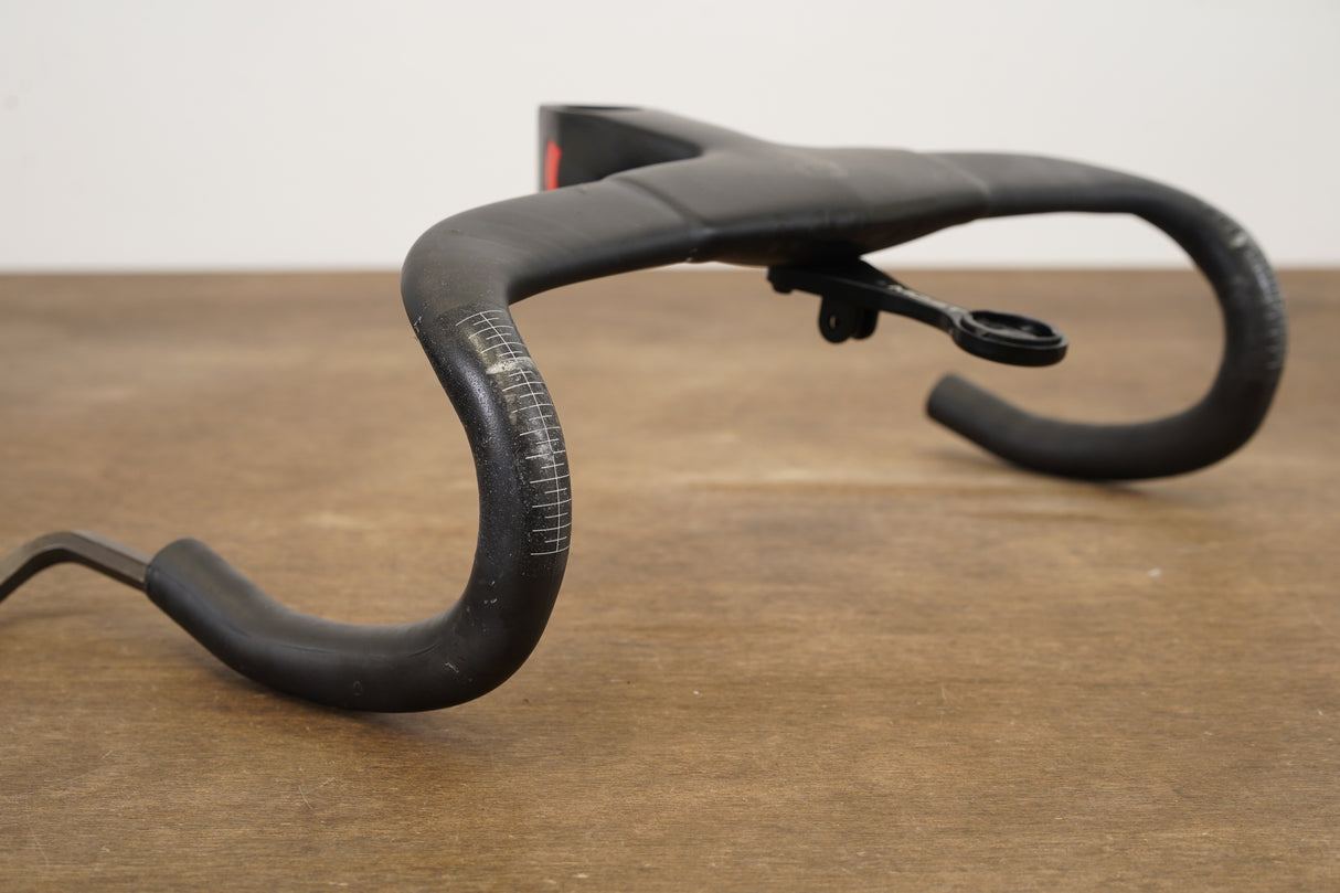 38cm 100mm Pinarello MOST Talon Ultra Carbon Integrated Barstem Handlebar 1 1/8"