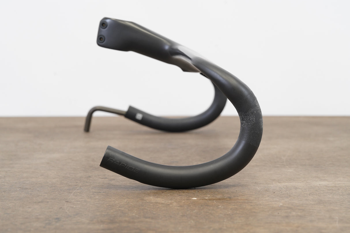 42cm 110mm Roval Rapide Carbon Integrated Barstem Handlebar + Mount 1 1/8"