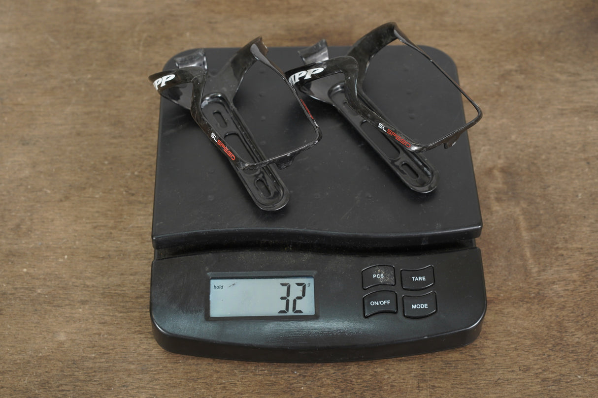 (2) Zipp SL Speed Carbon Water Bottle Cages 32g