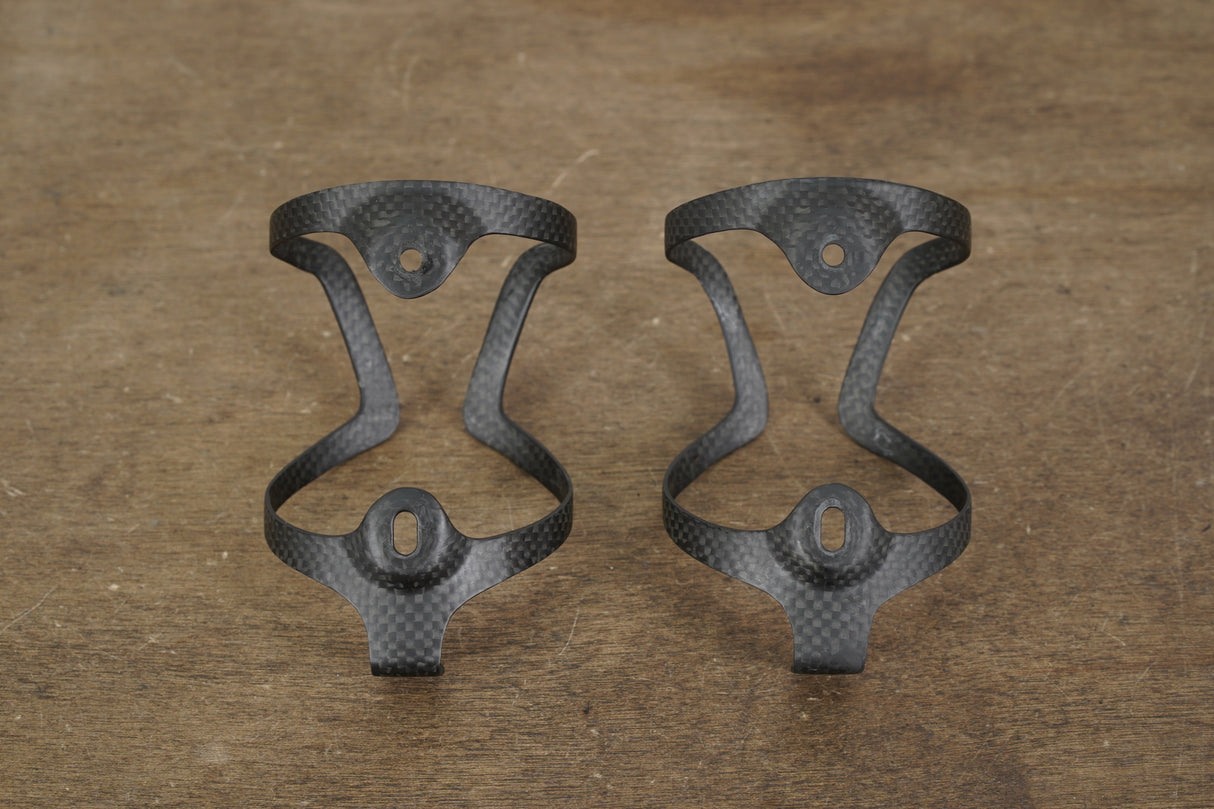 (2) Carbon Water Bottle Cages 24g