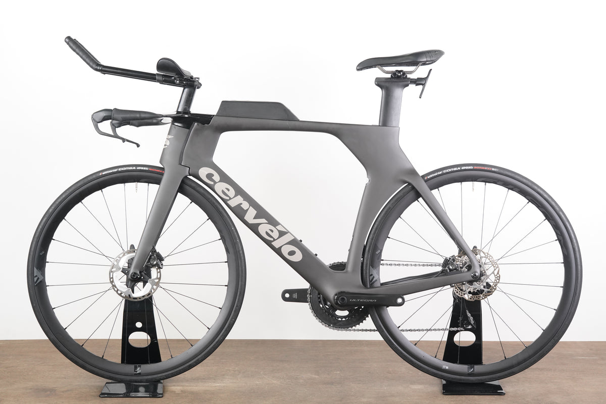 2023 58cm Cervelo P5 Ultegra R8170 Di2 Carbon TT Triathlon Disc Bike