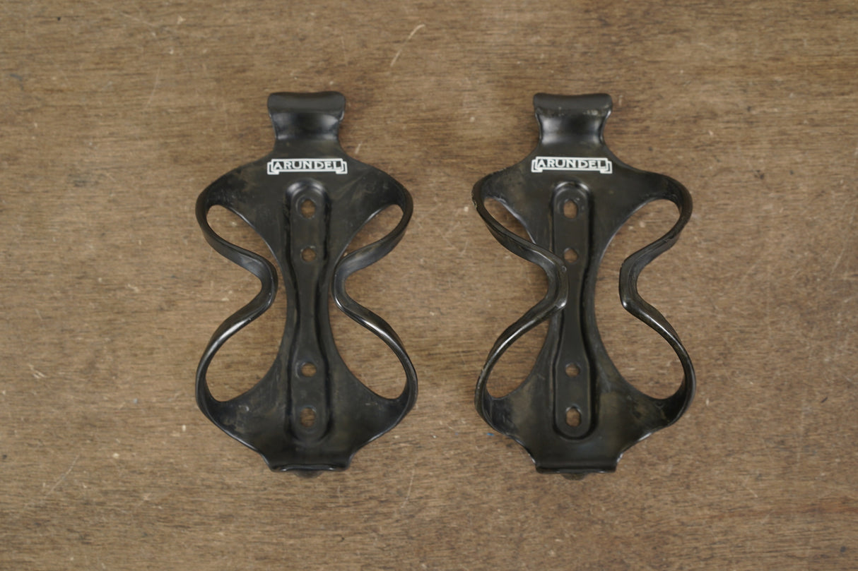 (2) Arundel Mandible Carbon Water Bottle Cages 55g