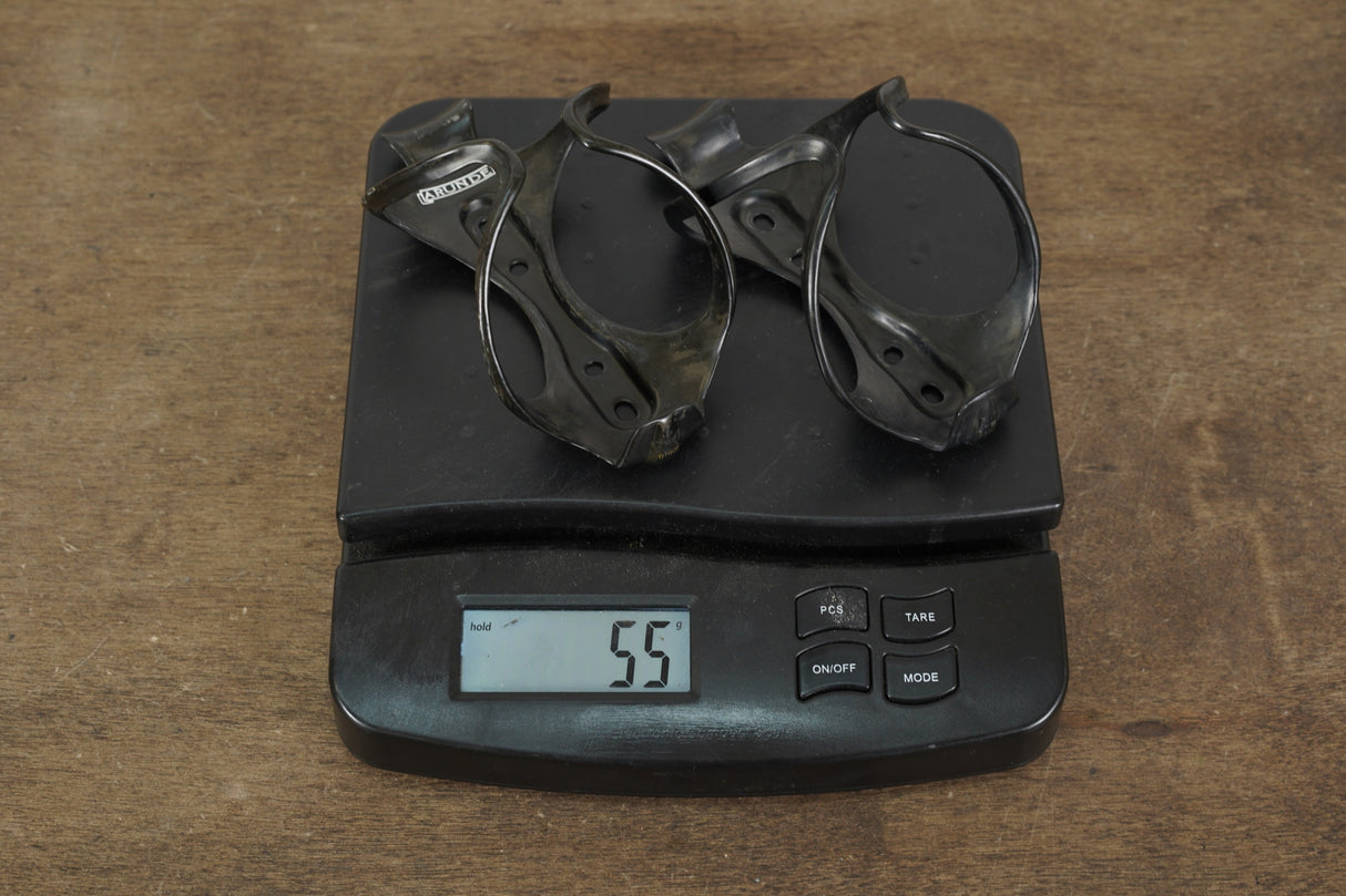 (2) Arundel Mandible Carbon Water Bottle Cages 55g