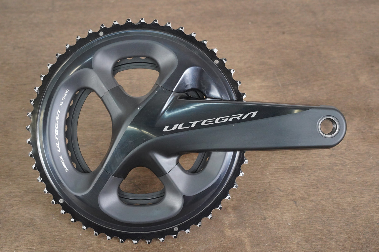 172.5mm 52/36T Shimano Ultegra FC-R8000 11 Speed Crankset 8000