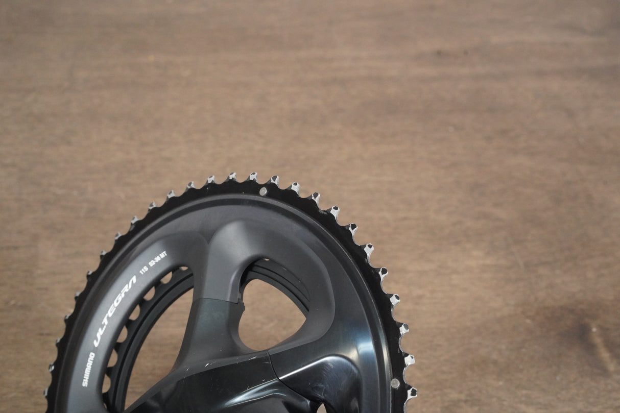 172.5mm 52/36T Shimano Ultegra FC-R8000 11 Speed Crankset 8000