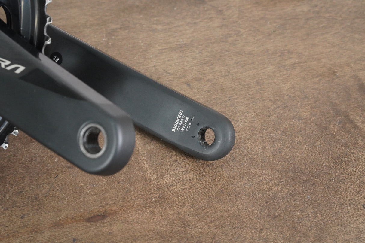 172.5mm 52/36T Shimano Ultegra FC-R8000 11 Speed Crankset 8000