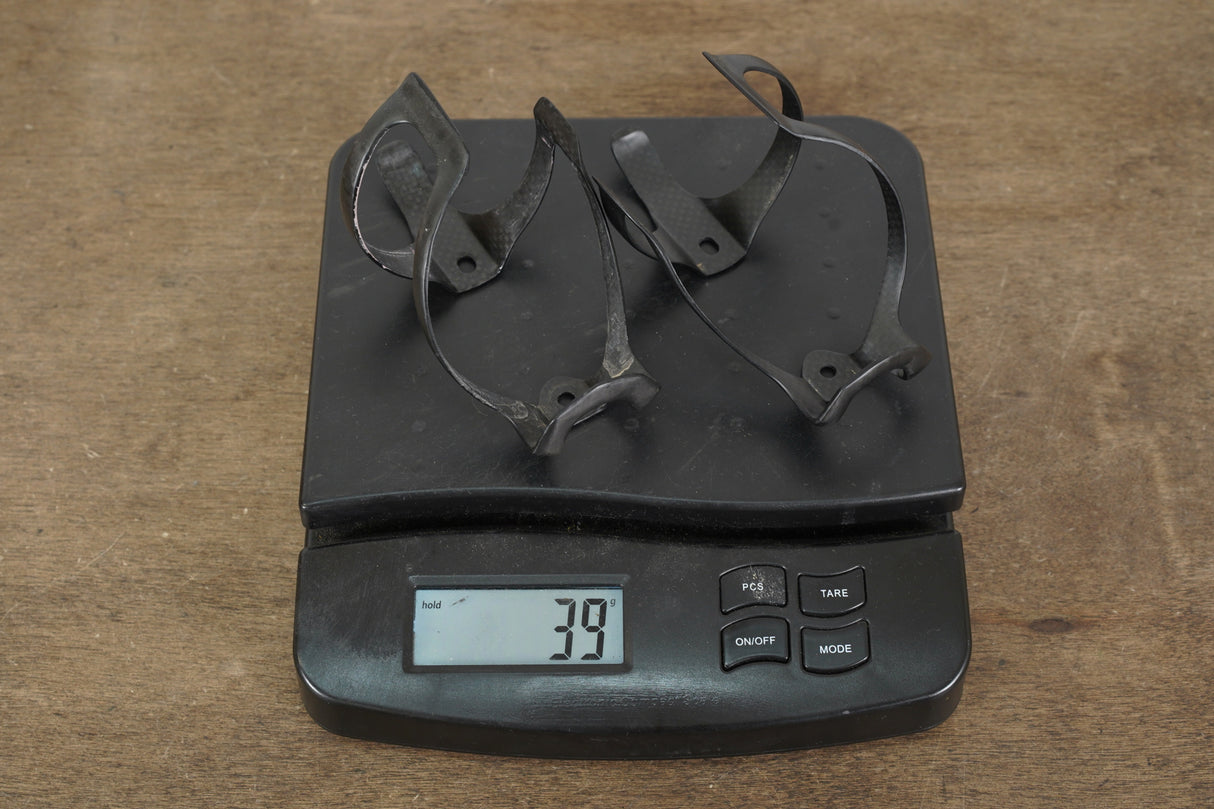 (2) Carbon Water Bottle Cages 39g
