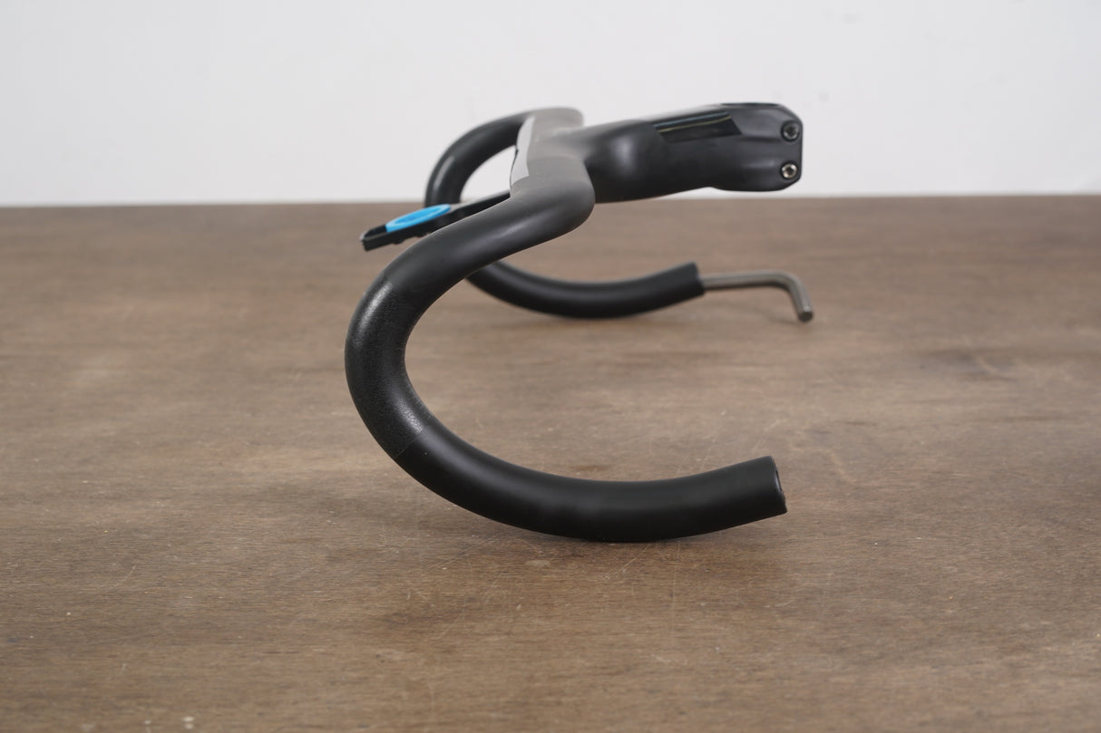 42cm 100mm -6 Degree Black Inc. Carbon Barstem Handlebar + Mount 1 1/8"