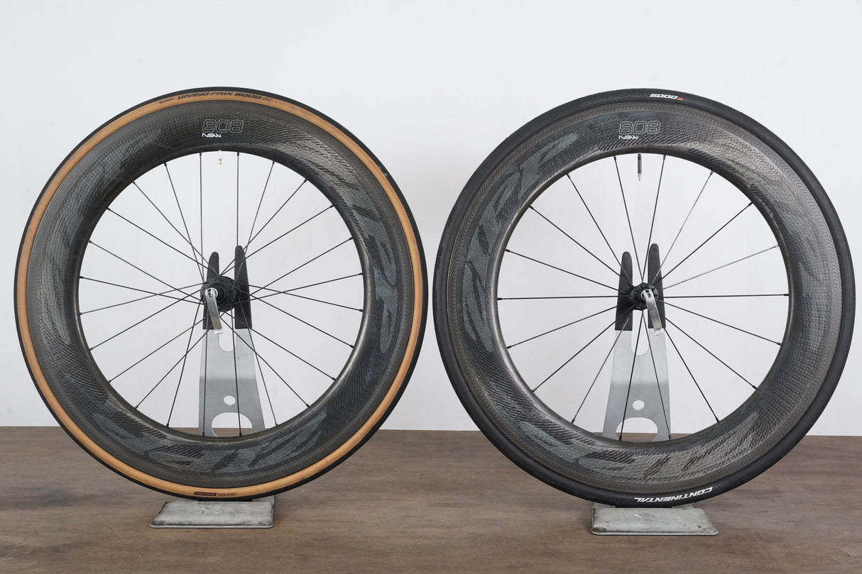 Zipp 808 NSW Cognition DT 240s Carbon Clincher Rim Wheelset Campagnolo 11 Speed
