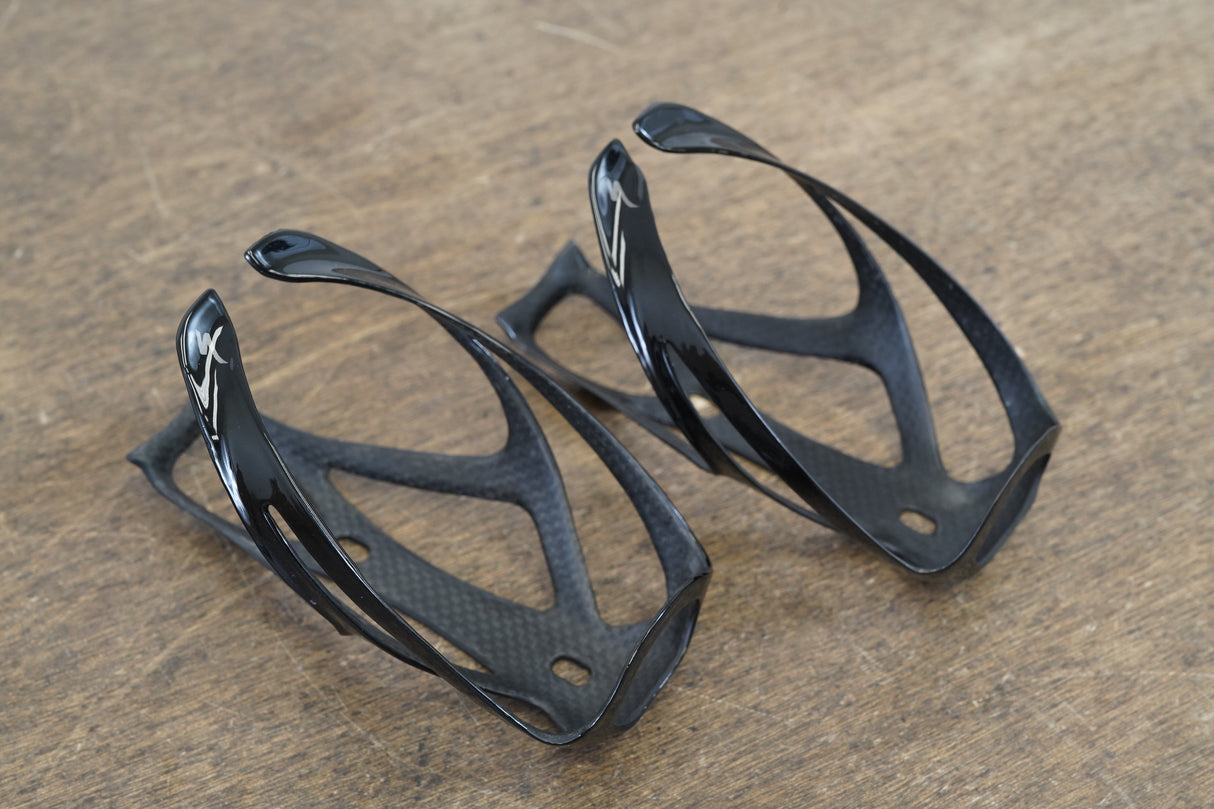 (2) Specialized S-WORKS Rib Cage III Carbon Water Bottle Cages 50g