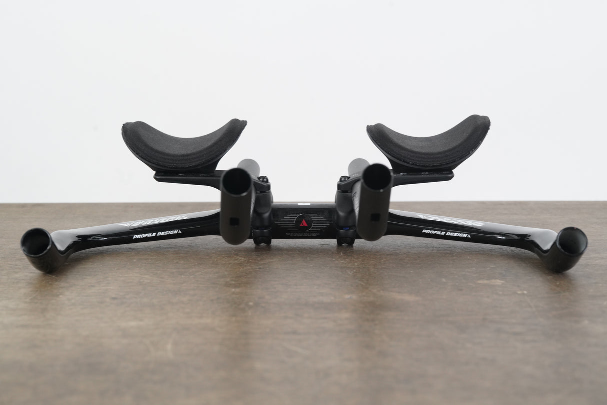 40cm Profile Design OZero TT Alloy Aero Base Bar + 35A Alloy Extentions TT Triathlon