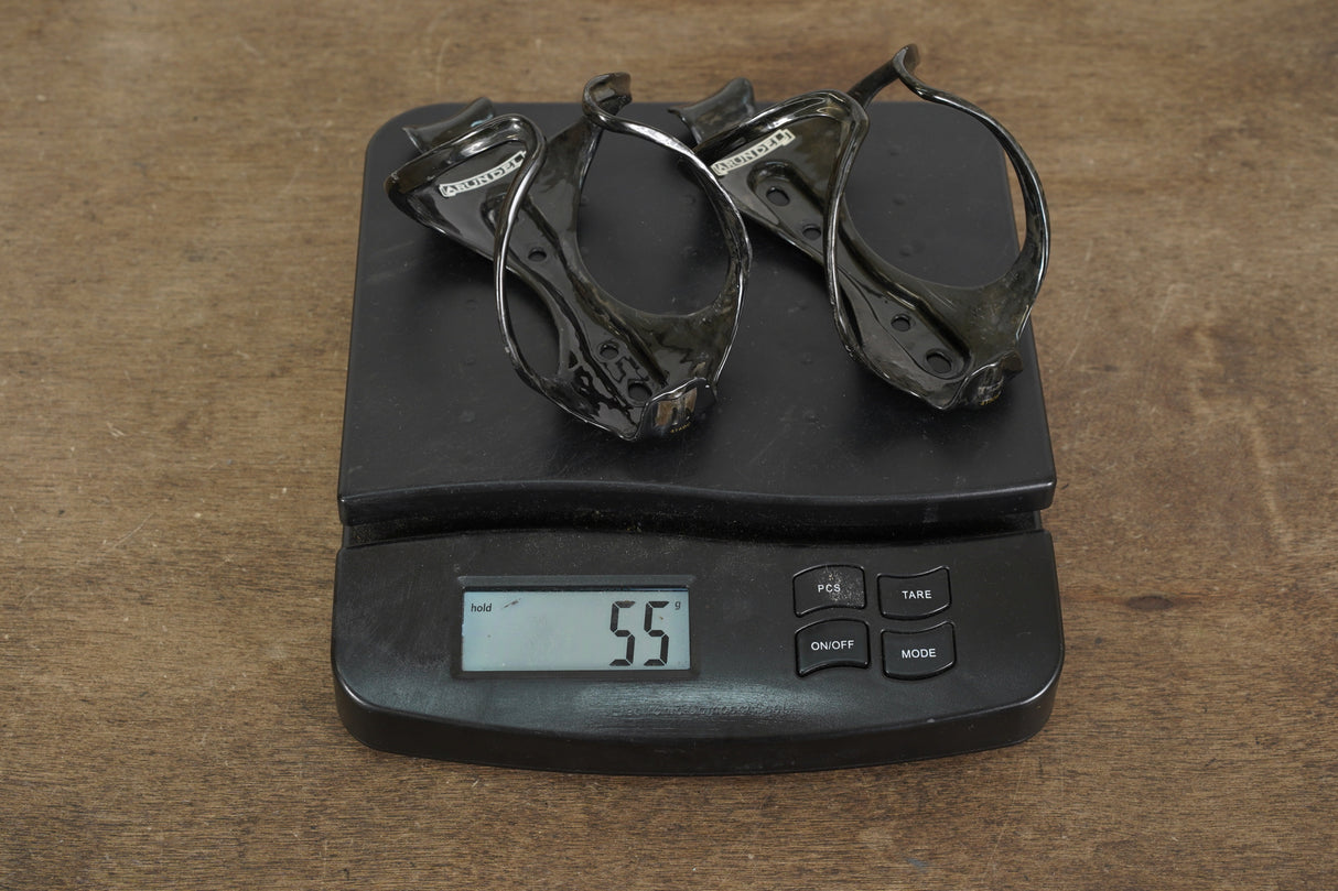 (2) Arundel Mandible Carbon Water Bottle Cages 55g