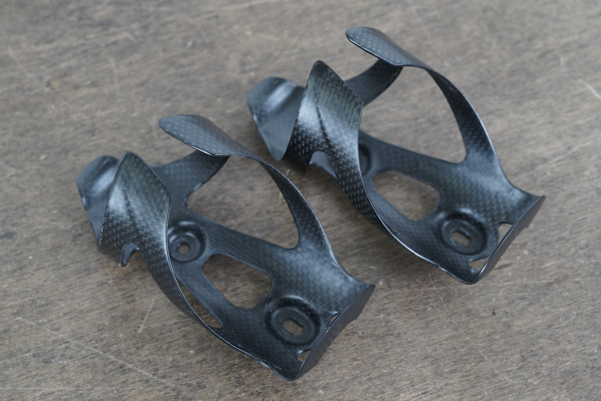 (2) Carbon Water Bottle Cages 51g