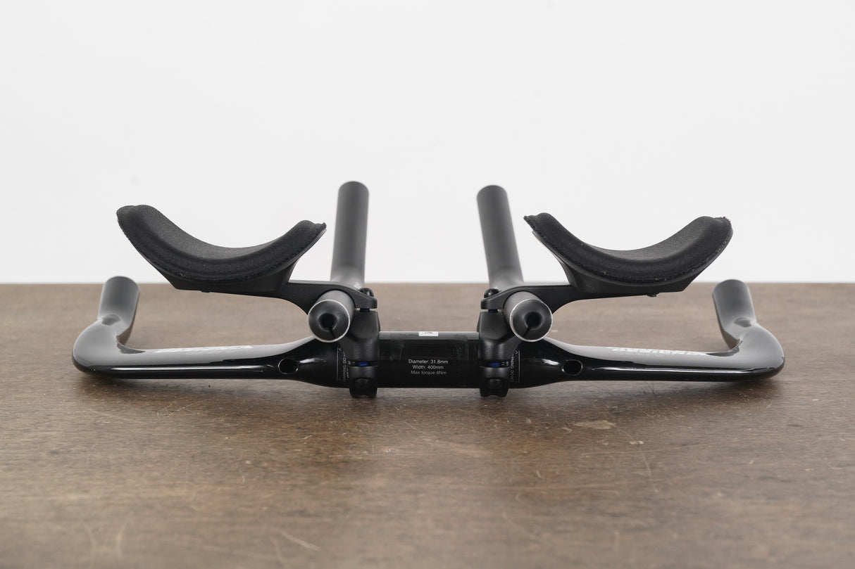 40cm Profile Design OZero TT Alloy Aero Base Bar + 35A Alloy Extentions TT Triathlon
