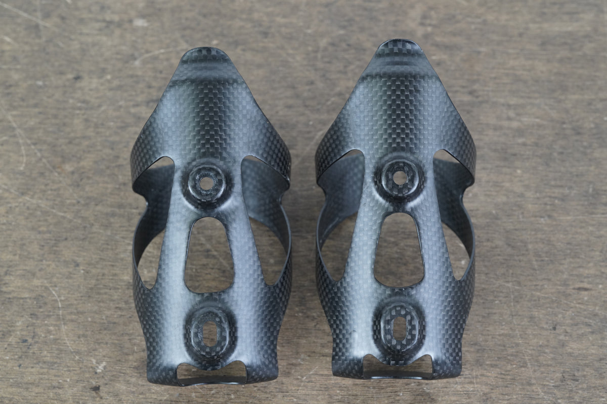 (2) Carbon Water Bottle Cages 51g