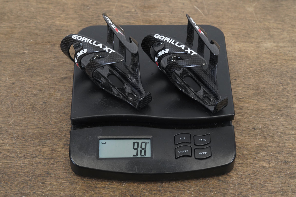 (2) XLAB Gorilla XT Carbon Water Bottle Cages 98g