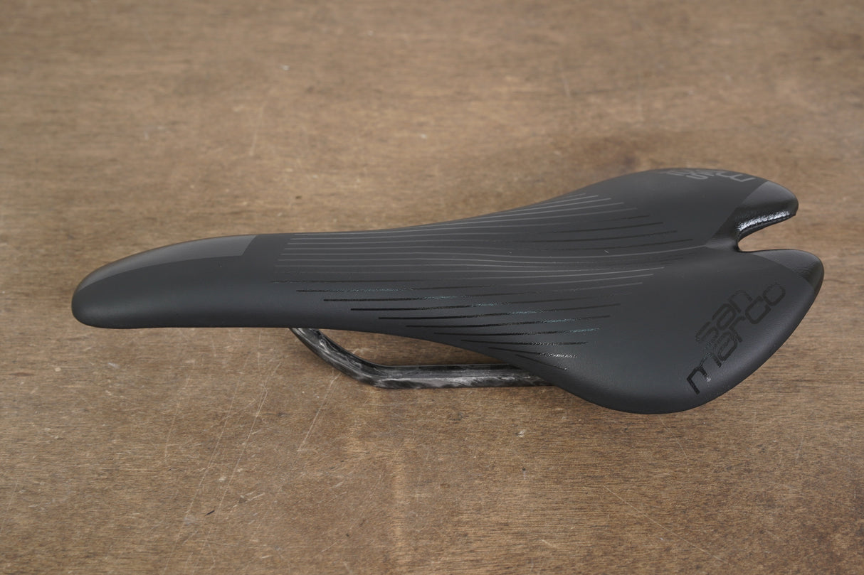 135mm Selle San Marco Aspide FX Full-Fit Carbon Rail Road Saddle 142g