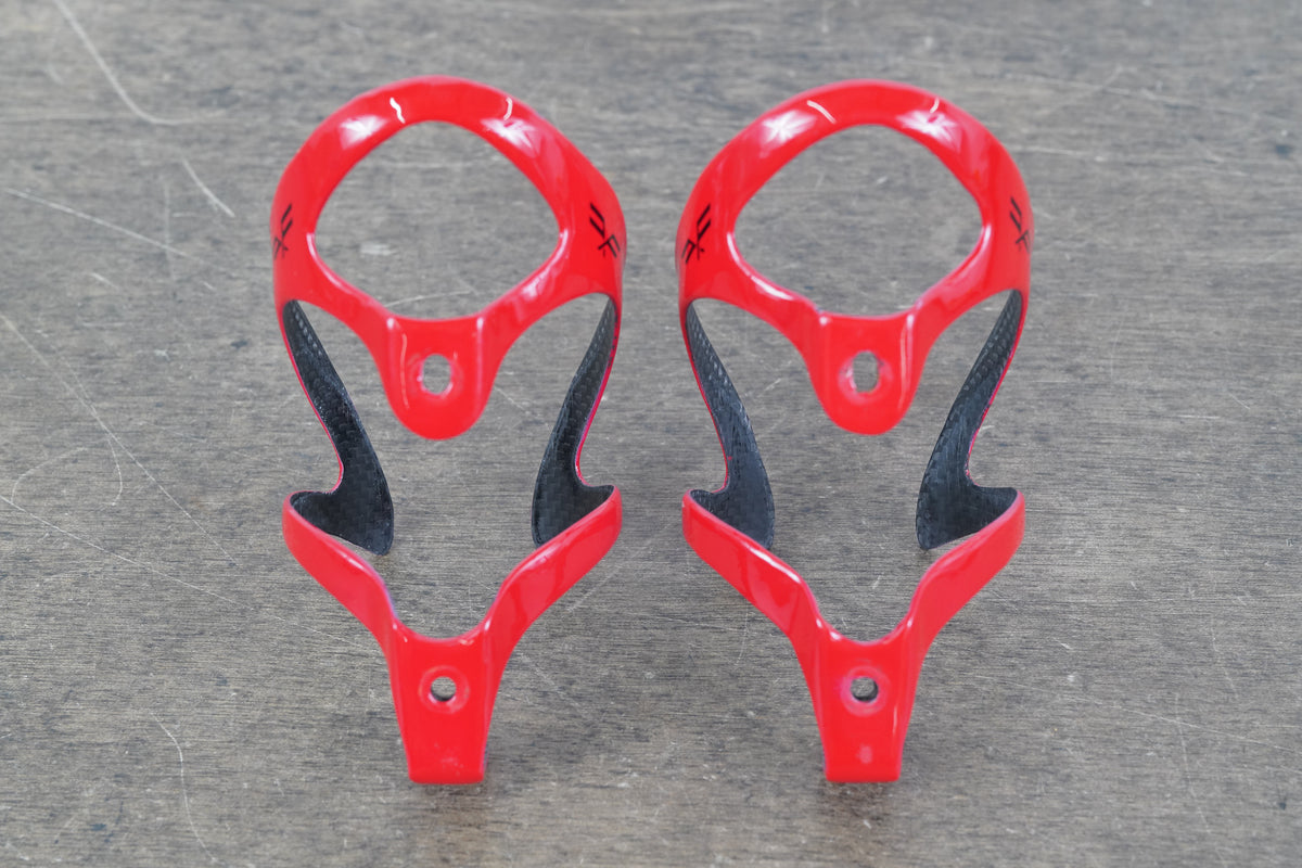 (2) Forte Carbon Water Bottle Cages 49g