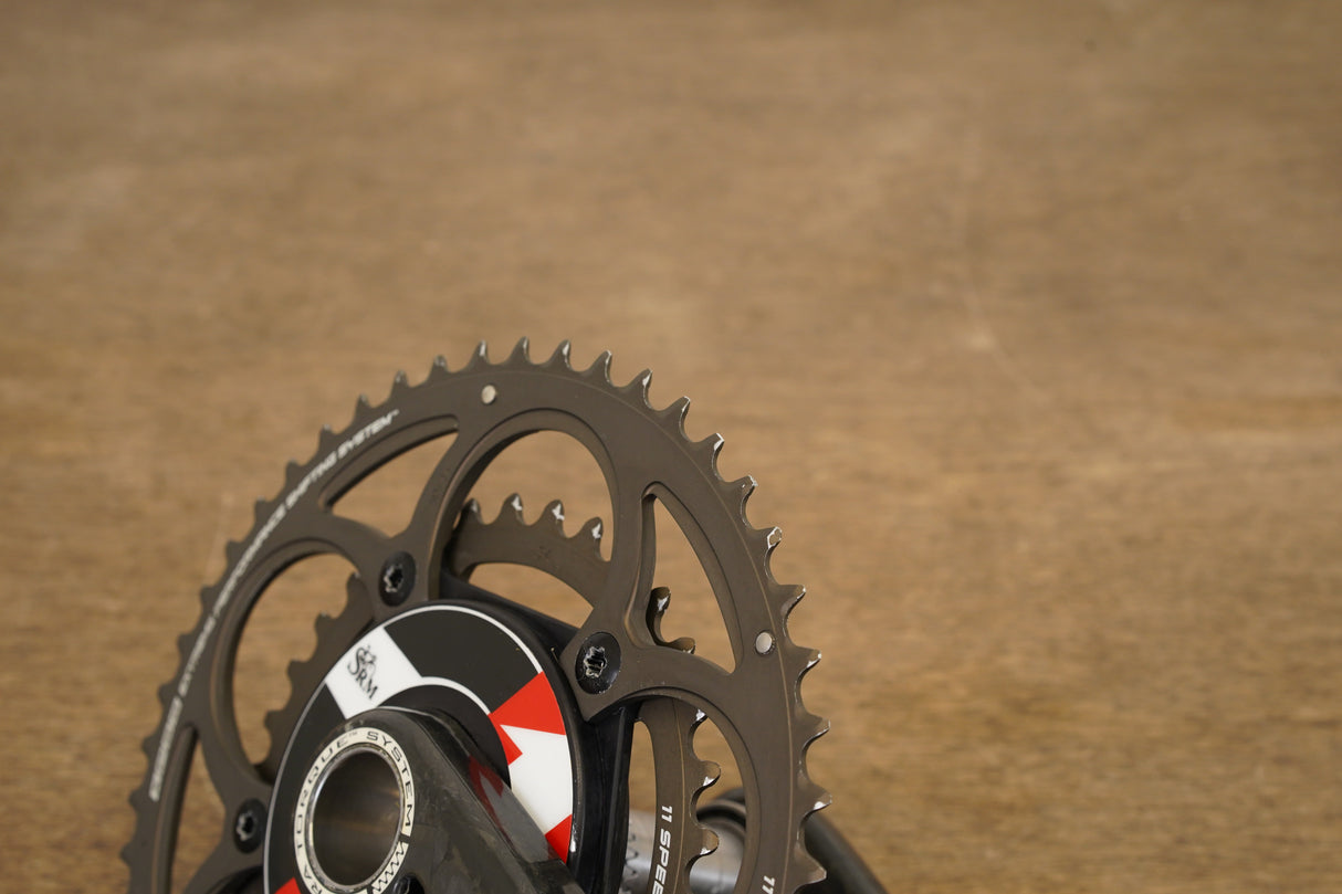 175mm 50/34T Campagnolo 11 Speed SRM Power Meter Carbon Crankset *Needs Service*