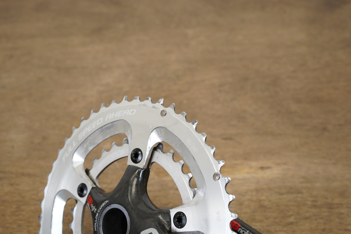 172.5mm 50/34T BB30 FSA SL-K Light Carbon Road Crankset SLK
