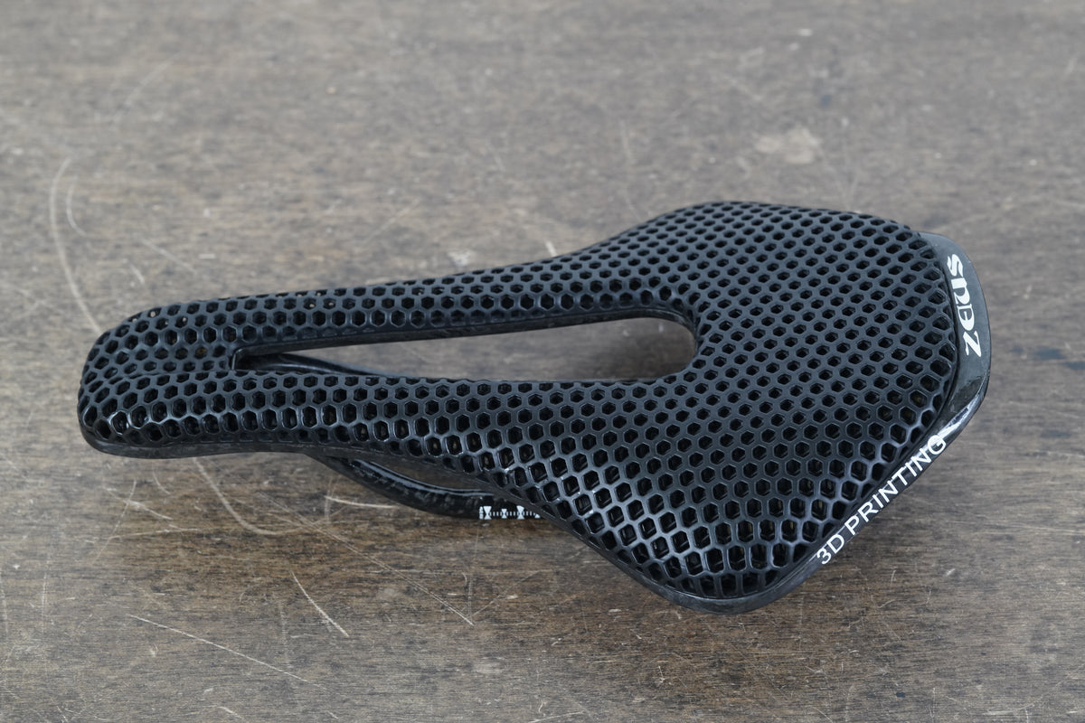 150mm Zeus 3D Honeycomb Carbon Road Saddle 160g