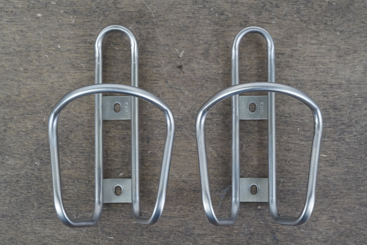 (2) King Cage Titanium Water Bottle Cages 55g