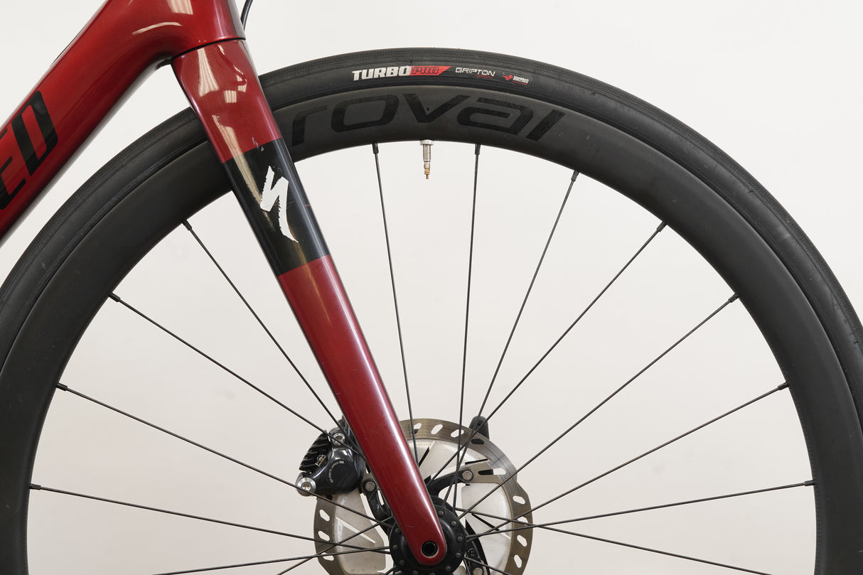 2020 56cm Specialized Roubaix Expert Ultegra Di2 Roval Carbon Disc Road Bike