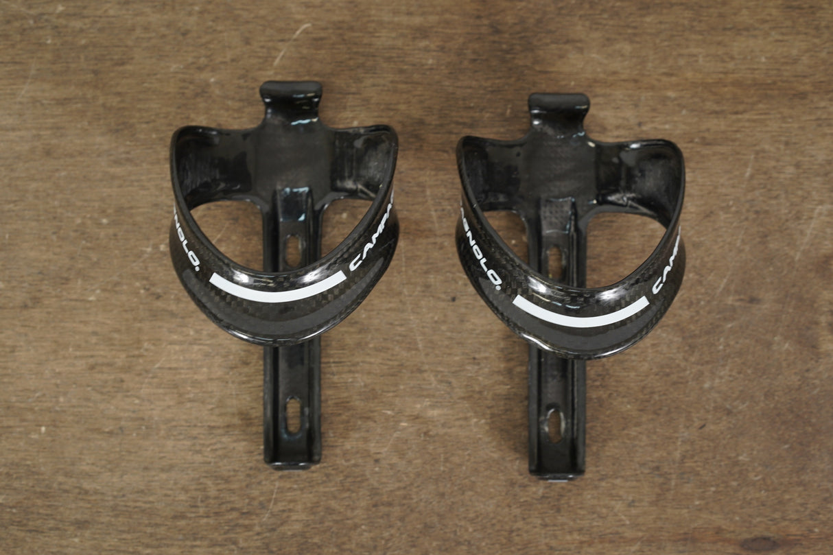 (2) Campagnolo Super Record Carbon Water Bottle Cages 48g