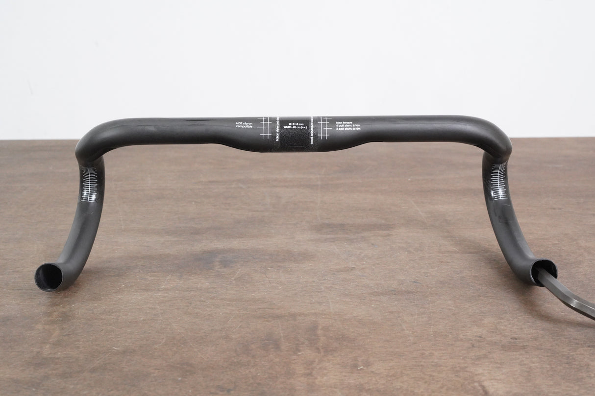 40cm 3T Ergonova LTD Carbon Compact Road Handlebar 31.8mm