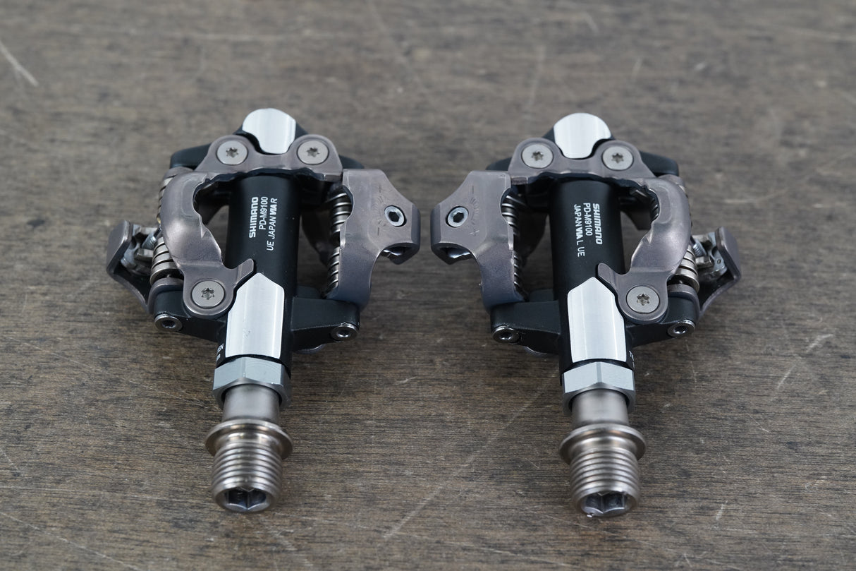 Shimano XTR PD-M9100 SPD Alloy Clipless Road Bike Pedals 308g