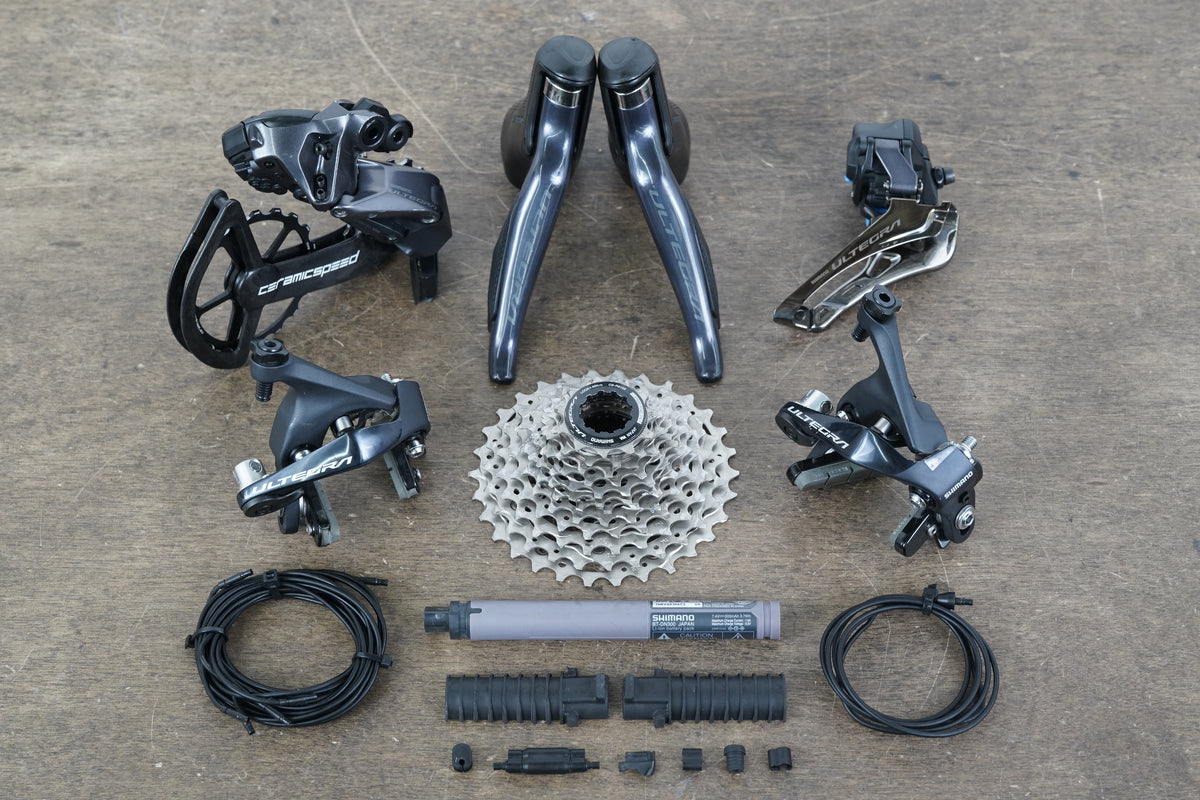 Shimano Ultegra R8150 CeramicSpeed OSPW Di2 12 Speed Electronic Rim Groupset