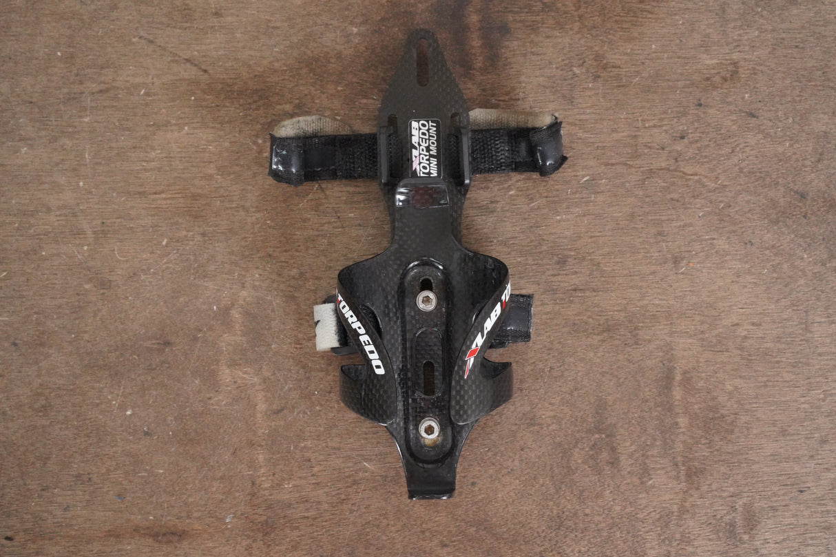 (1) XLAB Torpedo Mini TT Extension Mount + XLAB Carbon Bottle Cage 95g