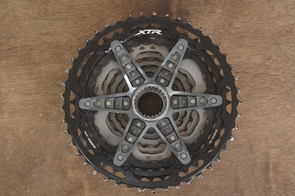10-45T Shimano XTR CS-M9100 Micro Spline 12 Speed Cassette 361g