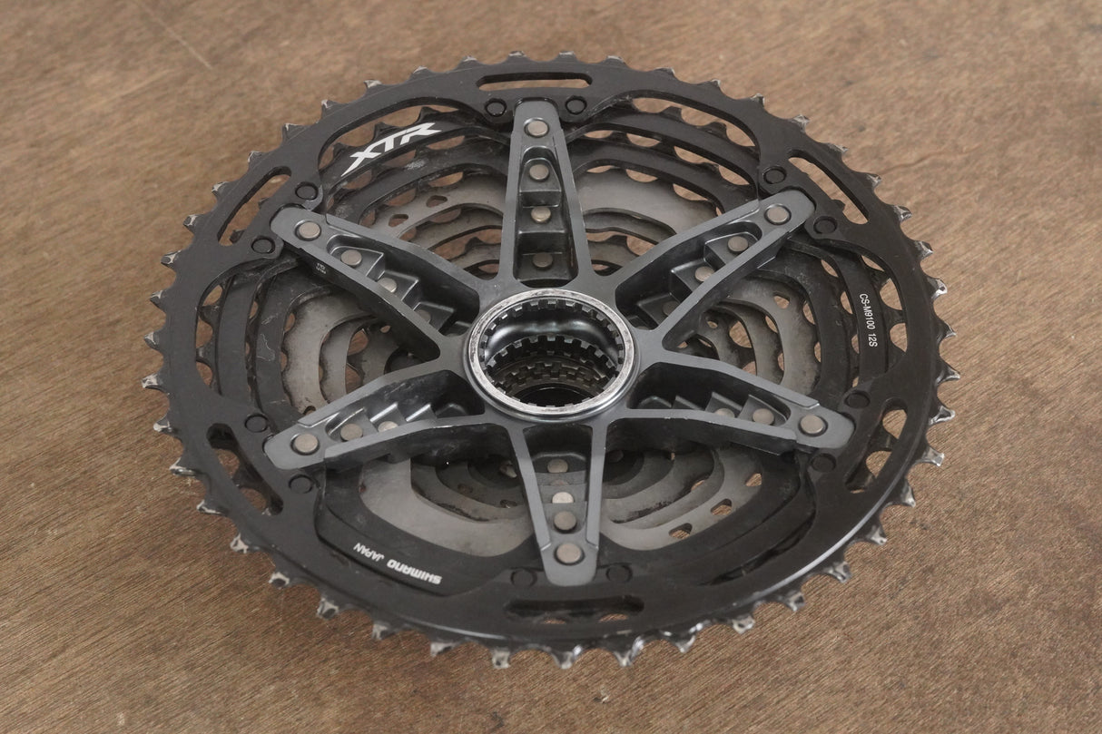10-45T Shimano XTR CS-M9100 Micro Spline 12 Speed Cassette 361g