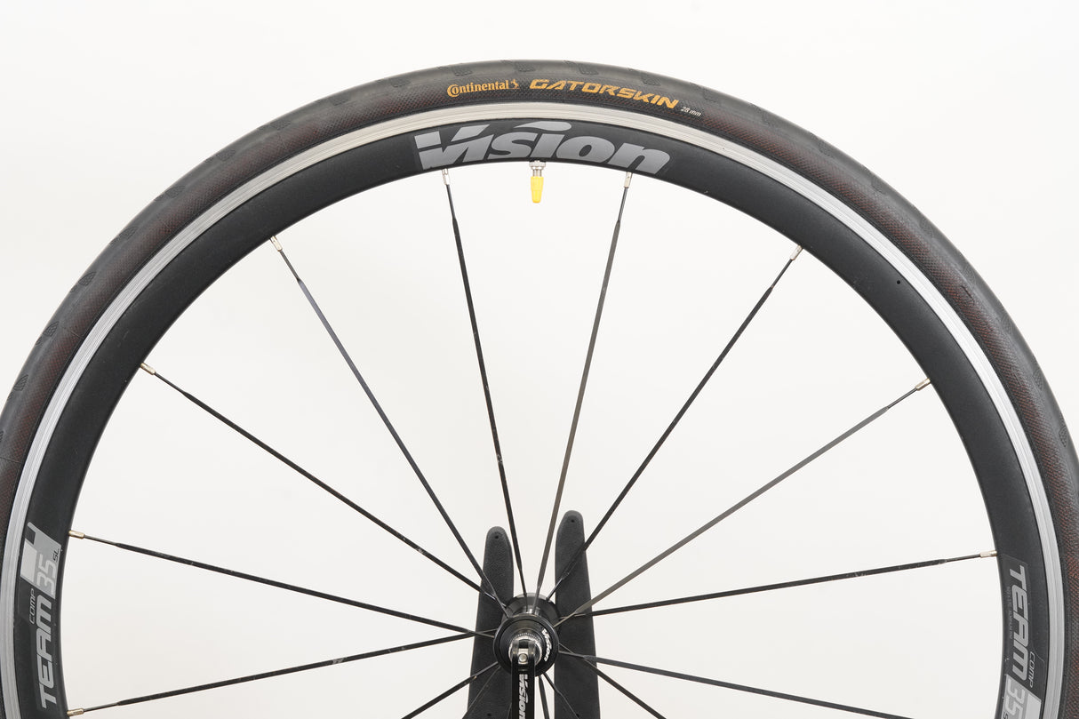 Vision Team 35 SL Comp Alloy Clincher Rim Brake Wheelset Shimano/SRAM 11 Speed