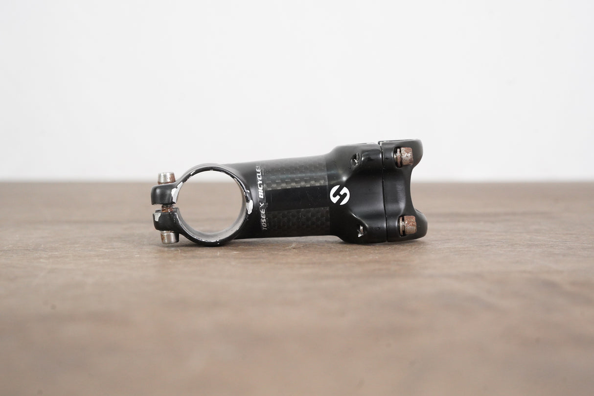 Toseek 70mm ±6 Degree Alloy Carbon Road Stem 131g 1 1/8" 31.8mm