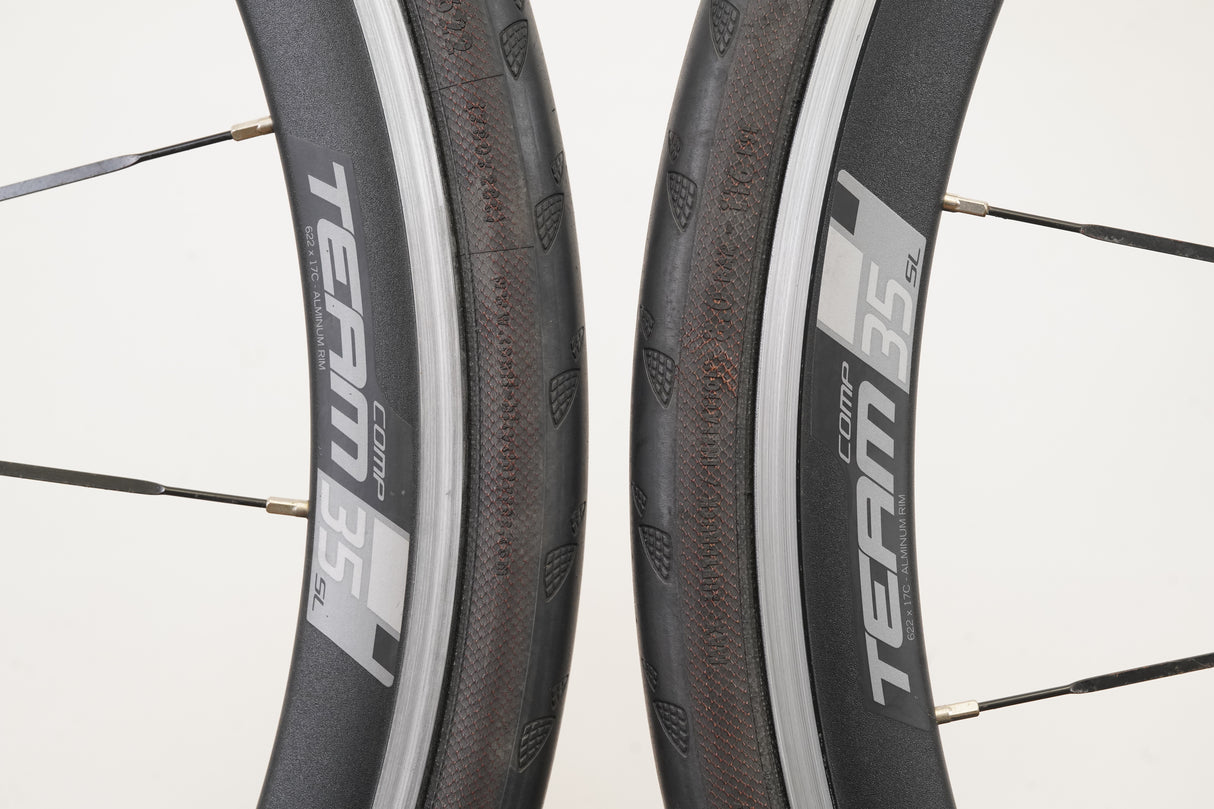 Vision Team 35 SL Comp Alloy Clincher Rim Brake Wheelset Shimano/SRAM 11 Speed