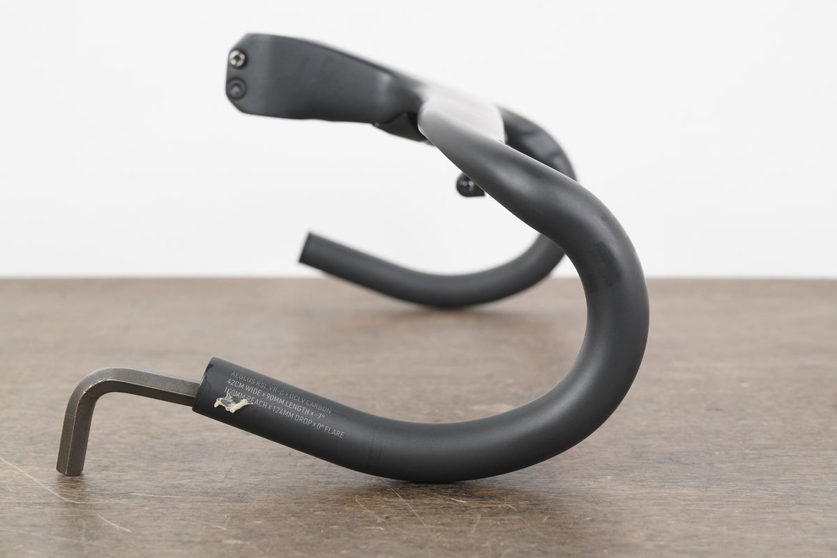 42cm 90mm -7 Degree Bontrager Aeolus RSL VR-C Carbon Barstem Handlebar 1 1/8"
