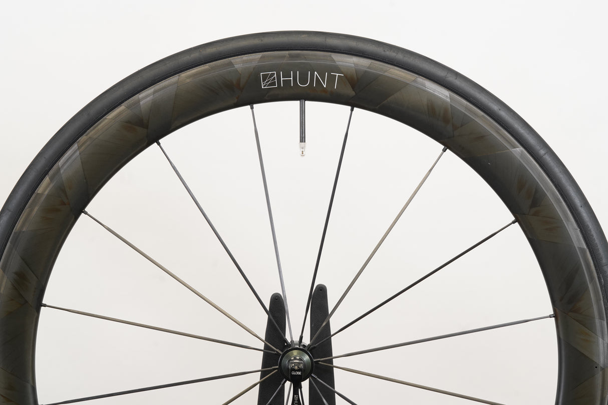 Hunt 50 CeramicSpeed Tubeless Clincher Rim Brake Wheelset Shimano/SRAM 11 Speed