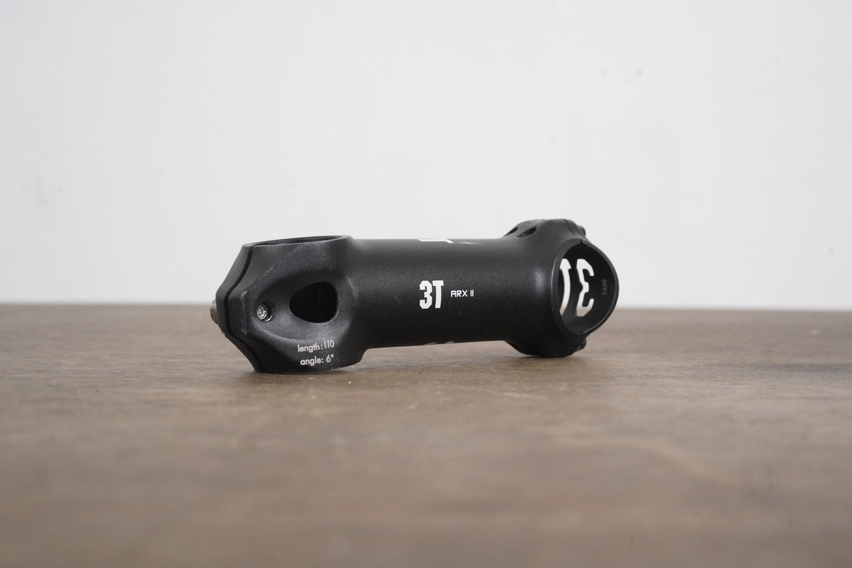 3T ARX II 110mm ±6 Degree Alloy Road Stem 160g 1 1/8" 31.8mm