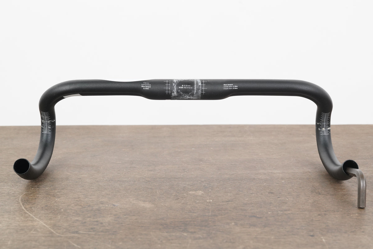 46cm 3T Ergonova Pro Alloy Compact Road Handlebar 31.8mm