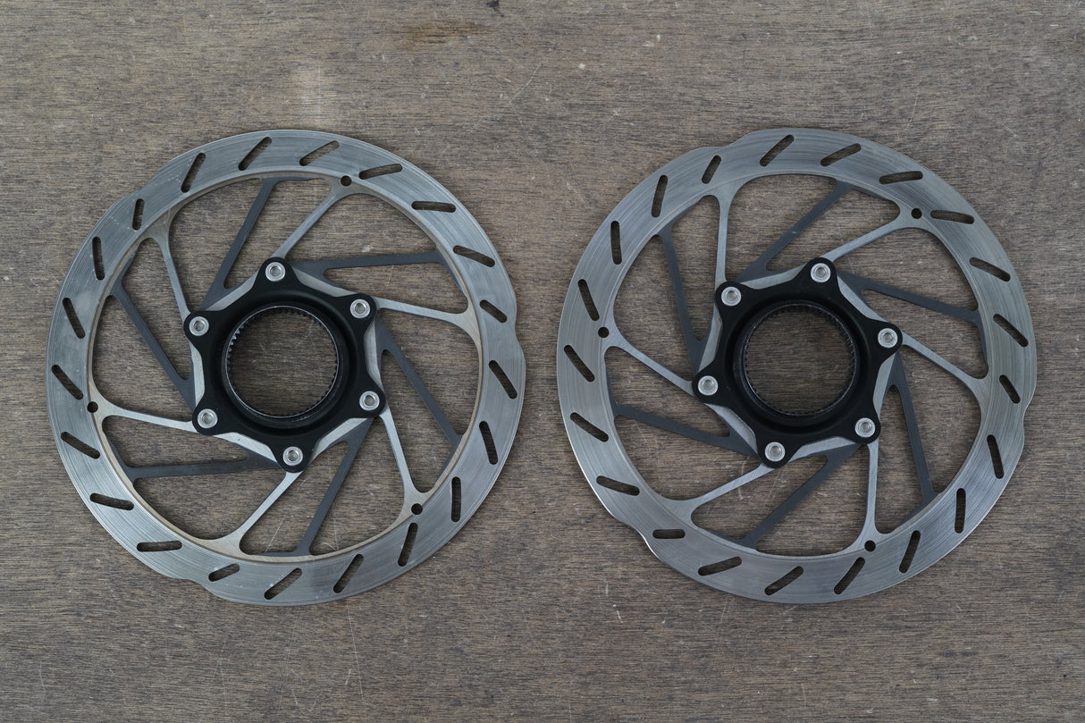 (2) 160mm SRAM HS2 Center Lock Disc Brake Road MTB Gravel Rotors