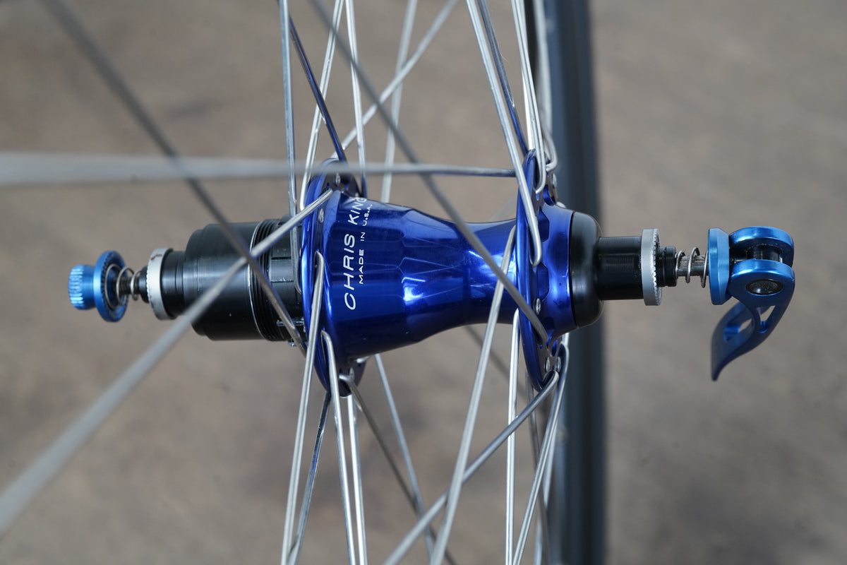 Easton Chris King R45 Alloy Tubeless Clincher Rim Brake Wheelset SRAM XDR 12 Speed