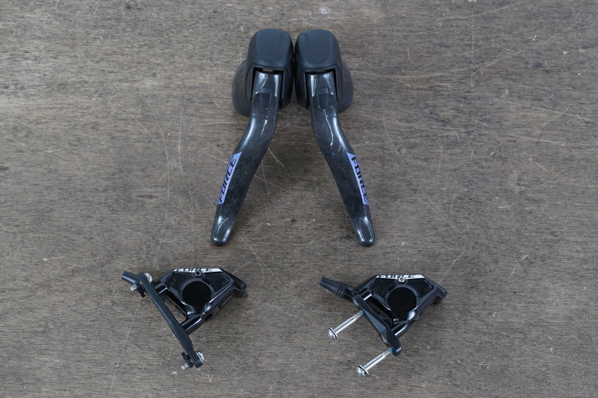 SRAM Force eTap AXS HRD E1 12 Speed Wireless Electronic Disc Shifters + Calipers